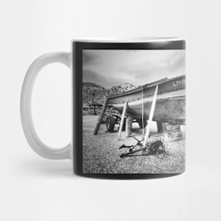 Boat in dry dock Mug